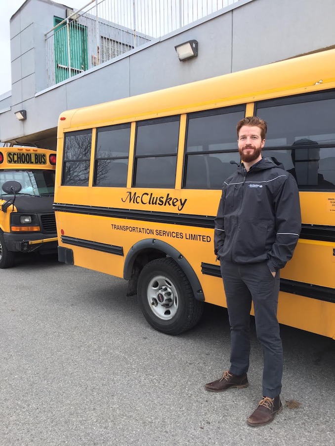 Chris McCluskey, our Operations Supervisor (and grandson of Austin McCluskey, the man that started McCluskey Transportation 2