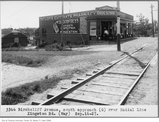 1927 - Kingston Rd and Birchcliff