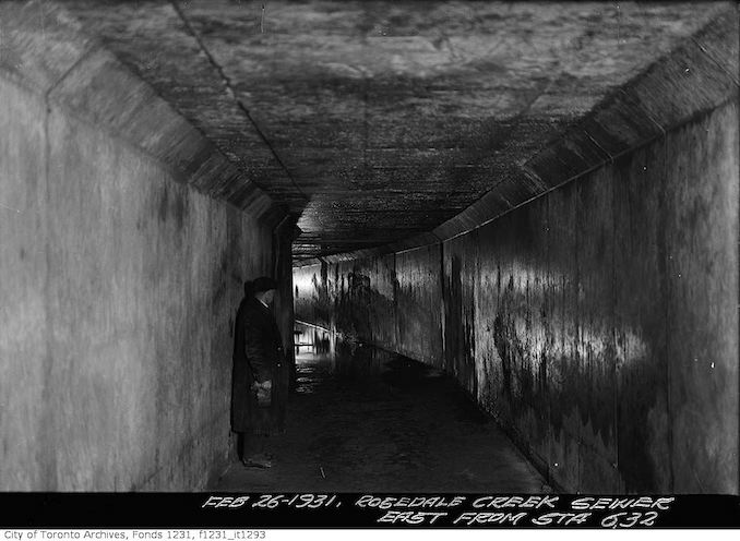 1931 - Rosedale Creek Sewer near Ramsden Park