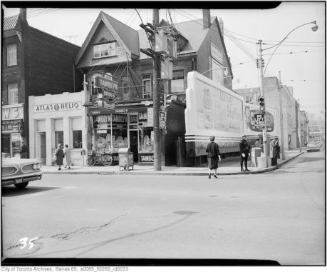 Vintage Photographs of Toronto Corner Stores and Intersections