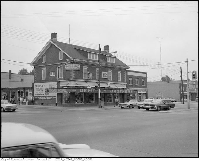 1967 - Dempsey Brothers Store - Yonge and Sheppard