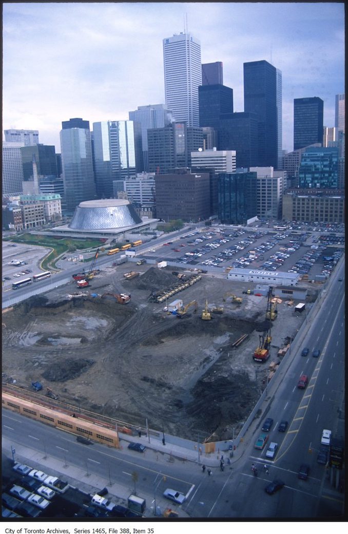 1980s - Site of CBC building John and Front