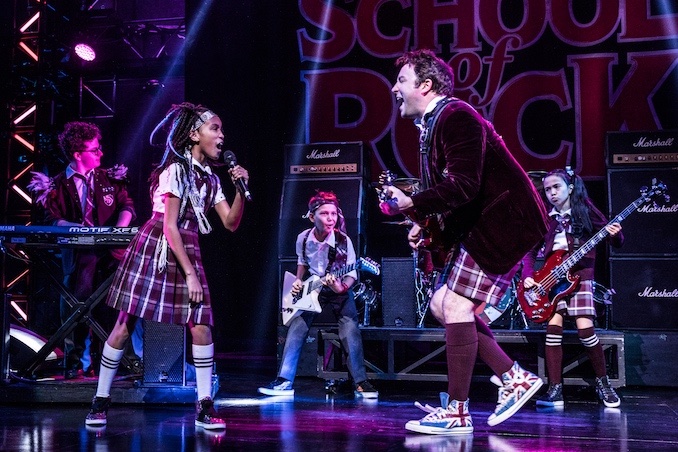 Cast of School of Rock - Photo by Evan Zimmerman - MurphyMade