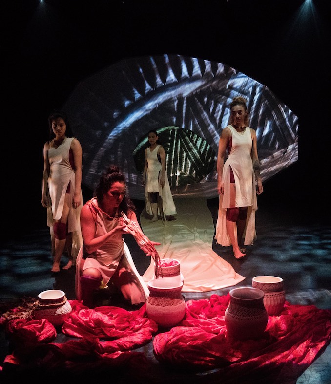 Premiere performance of Blood Tides, May 2018, FirstON Performing Arts Centre, St. Catharines, Celebration of Nations. Photo Credit: Ian R. Maracle.