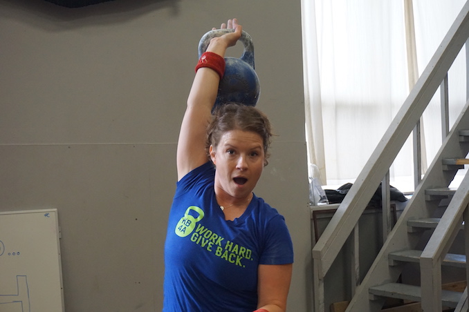 kettlebell Catherine