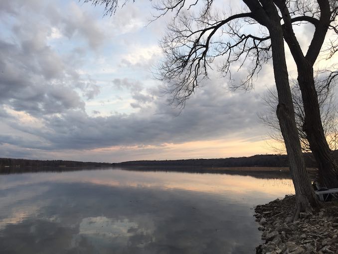 Nightfall in Prince Edward County – where I go to get away from the city and connect with the elements.