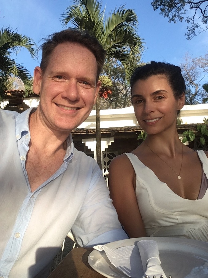 This is my partner Andy. We were recently in Costa Rica finding some winter relief. He’s also an actor, a musician, a super boyfriend and a huge supporter of everything I do.
