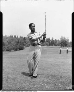 Old Golf Photographs from the City of Toronto Archives