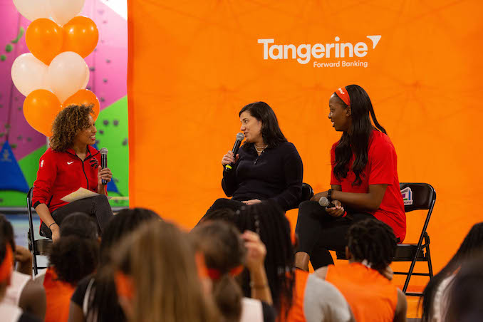 Tangerine Empowers Girls with Sport, Wellness and Powerful Role Models