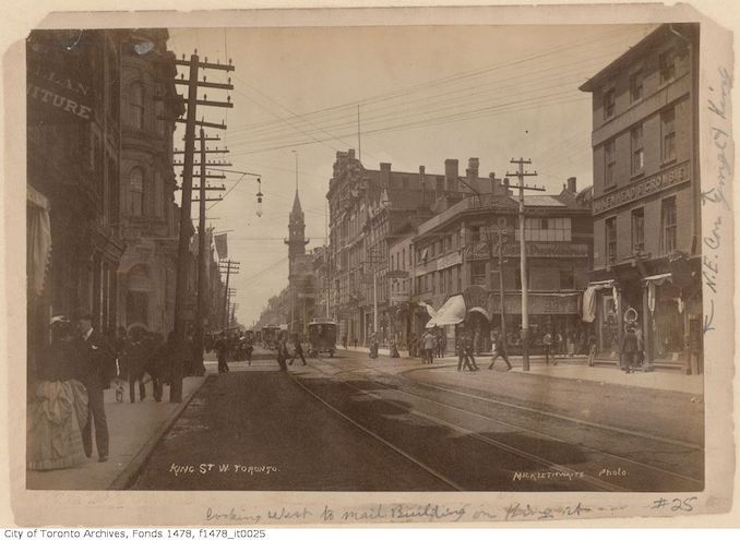 1885 - 1895 - King St. W., Toronto