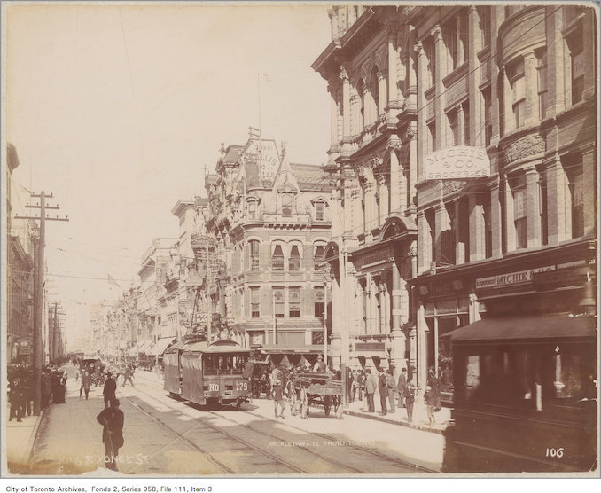 1890? - Yonge Street and King Street