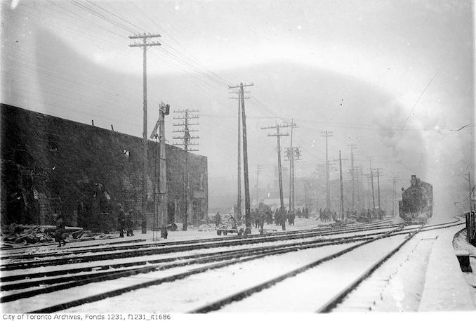 1912 - March 26 - Missing number. T.R. Co. Fire at King Street barn