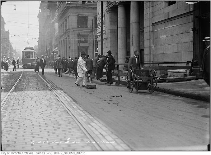 1914 - June 8 - Southwest corner King and Yonge