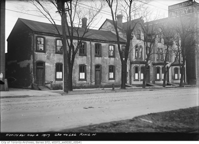 1917 - November 2 - Slum Housing - 650-656 King Street West