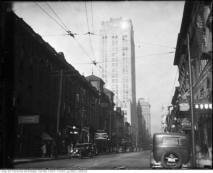 1930? - King Street West near York Street