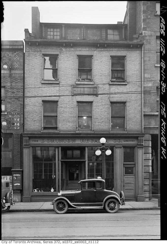 1930 - November 18 - 175 King Street West - University Avenue Extension