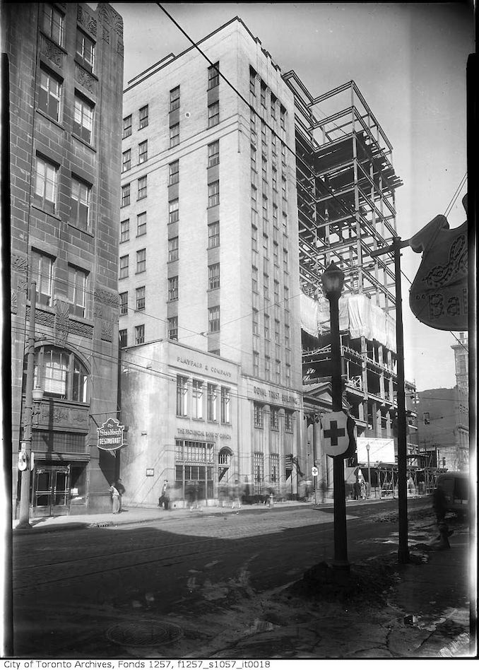 1940? - King Street West and Bay Street