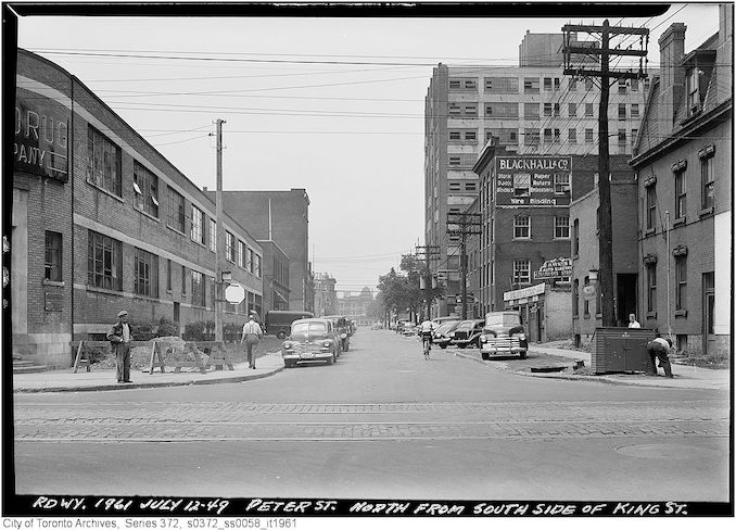 1949 - July 12 - Peter Street north from south side of King Street