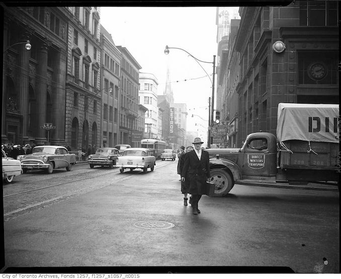 1950? - King Street East nearYonge Street