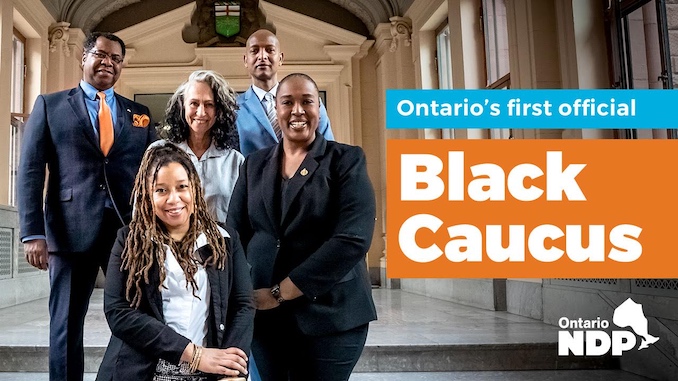 NDP First Black Caucus