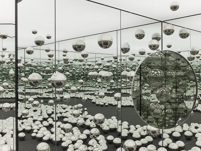 'Let's Survive Forever' infinity mirror by Yayoi Kusama now part of AGO