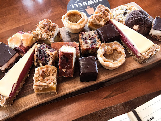 Cowbell Brewery Dessert board