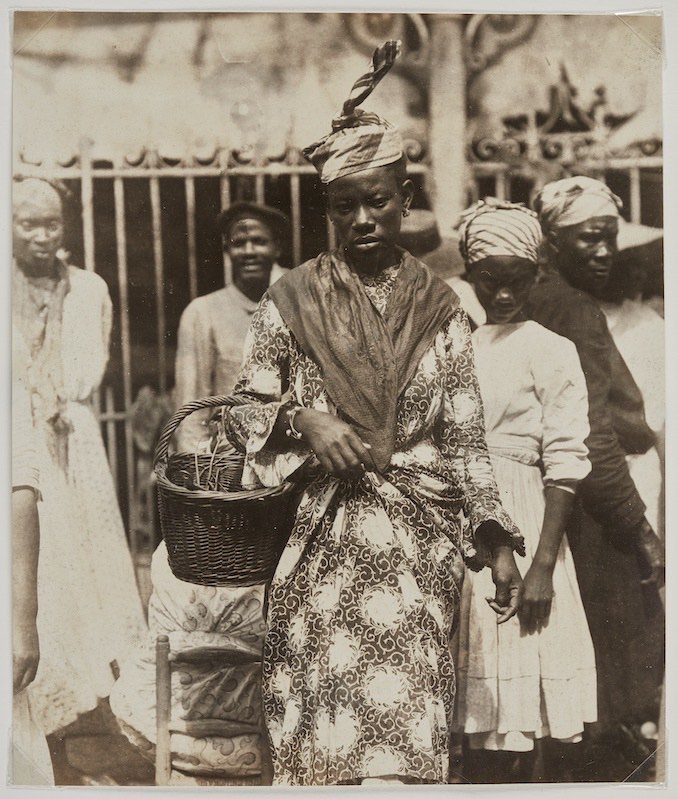 At The Market, Martinique, ca 1895