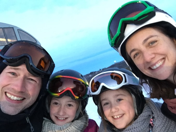 Jonathan Crow Family ski trip