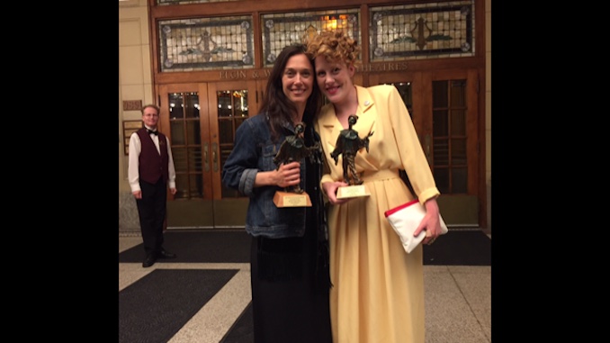 Sharing Doras with the unstoppable Fiona Sauder, aka Peter Pan