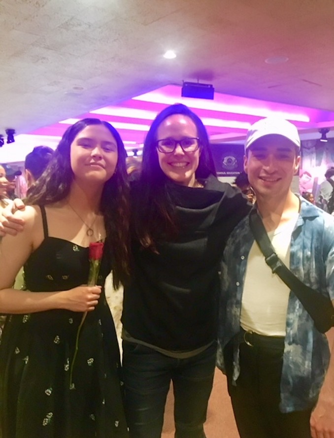 Cody Berry - After my sister’s performance with Outside Looking In, an accredited dance program for Indigenous youth. Pictured with my sister and the founder of Outside Looking In, Tracy Smith.