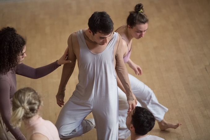 Dress run of “Heart of Matter” by Frog In Hand Company for Toronto Fringe Festival. Photo by Nettie Seip.