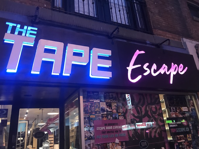 the tape escape queen video toronto