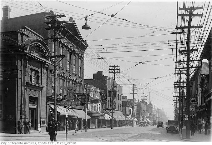 South from Bloor Street