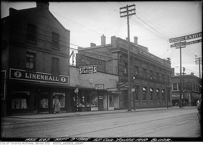 South from Bloor Street