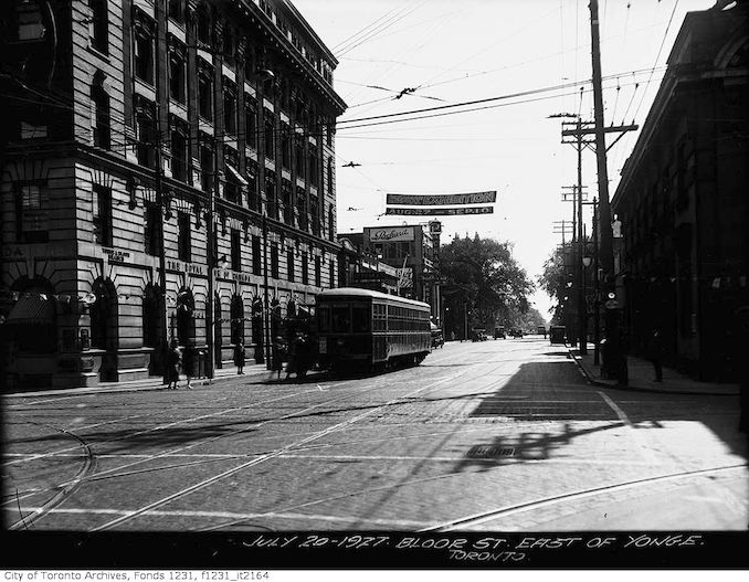 East of Yonge Street