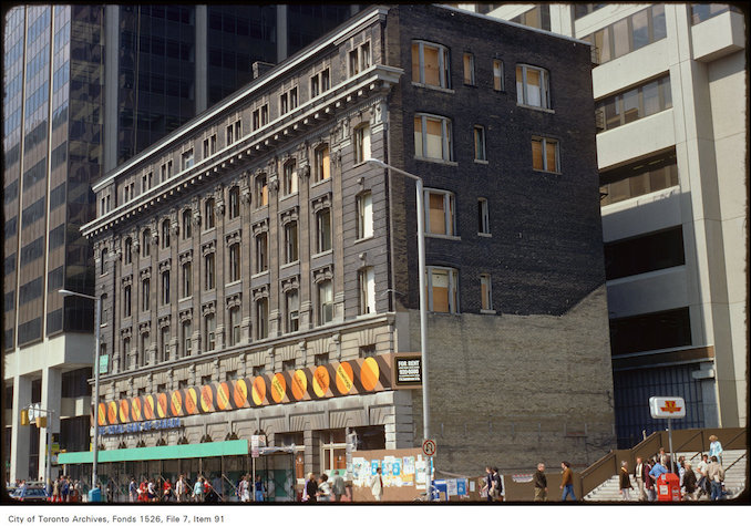 1974 - September 17 - View of the Royal Bank of Canada at Bloor and Yonge Street