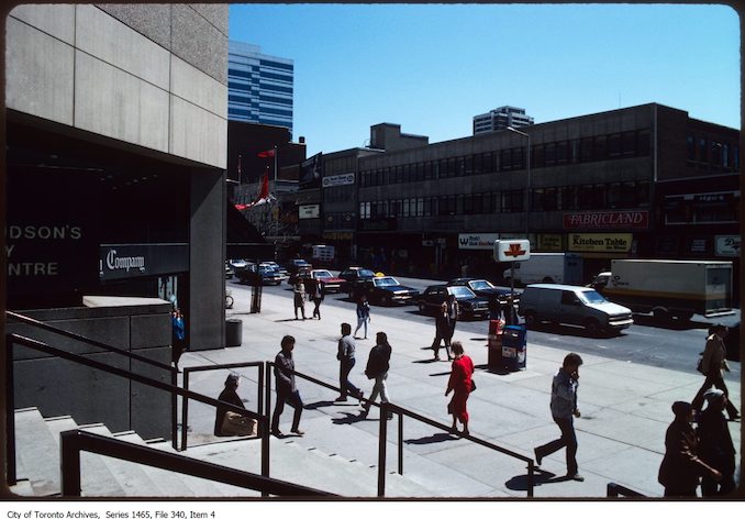 Old Photographs Of Yonge And Bloor Over The Years