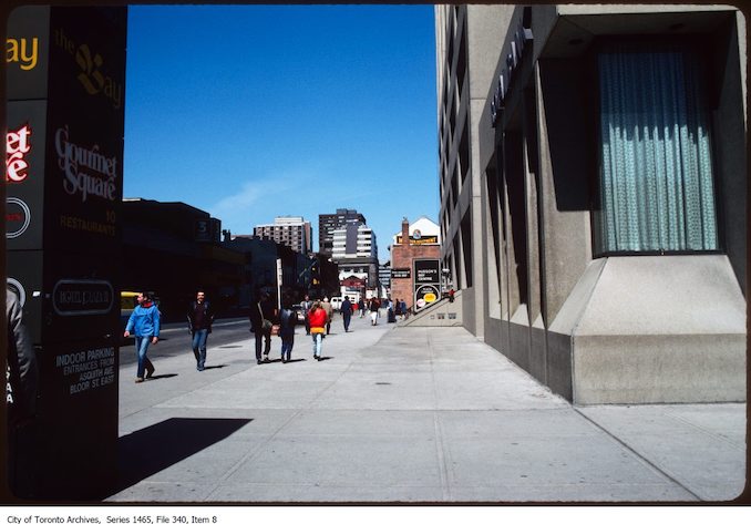 1980 - 1985 - Yonge and Bloor area 4