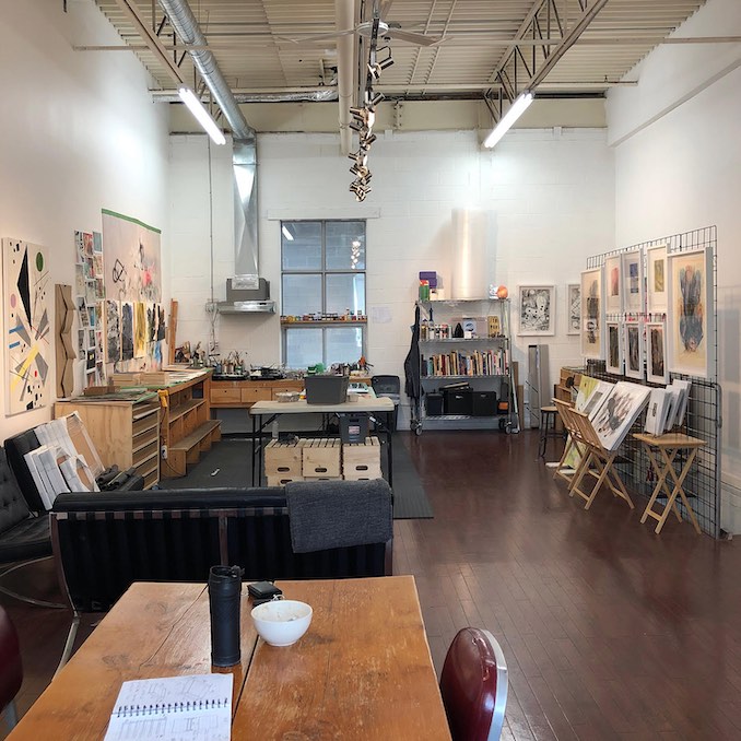 David Brown - I am truly blessed to have an amazing studio.  This space is my sanctuary.  I come here every day to work, think and create.