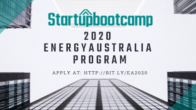 Startupbootcamp Australia Continues to Scout for 2020 Smart Energy Program