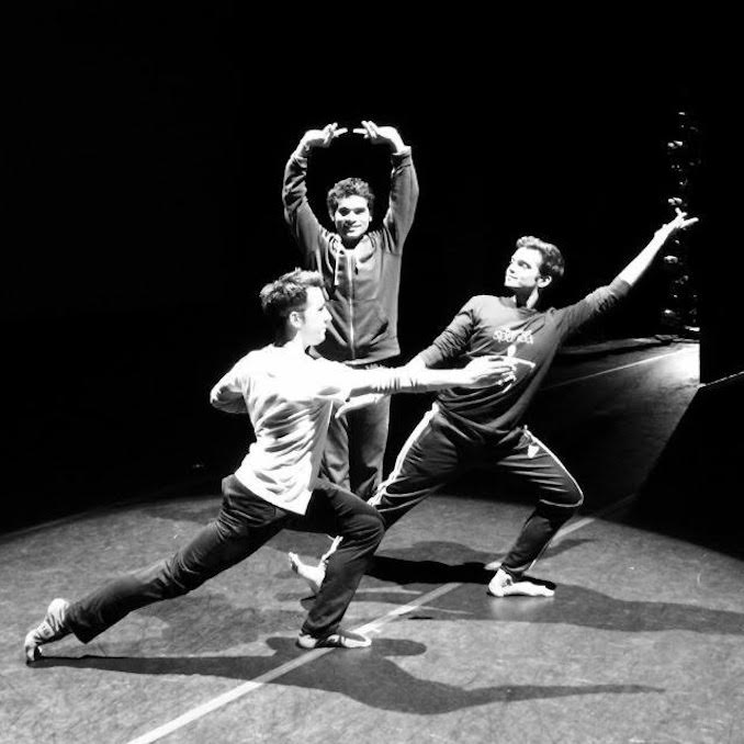 Bhavajan Kumar - With co-dancers from the Spanda dance company in Washington DC during our USA tour of Pastforward in 2016