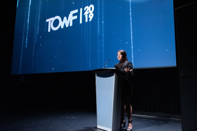 Mariah Owen - Executive Producer and Director of Industry Programming at T.O. Webfest 2019 held at the TIFF BELL LIGHTBOX (July 2019)