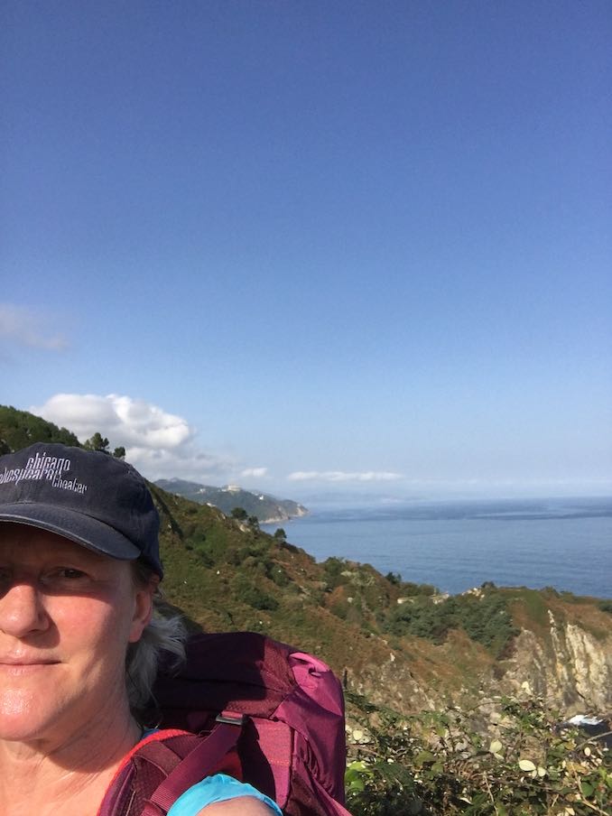 In my happy place. This was taken on my last long walk through Spain on the Camino del Norte. I think this was day 3 or 4 of a 20 day hike through Basque and Asturias in northern Spain.