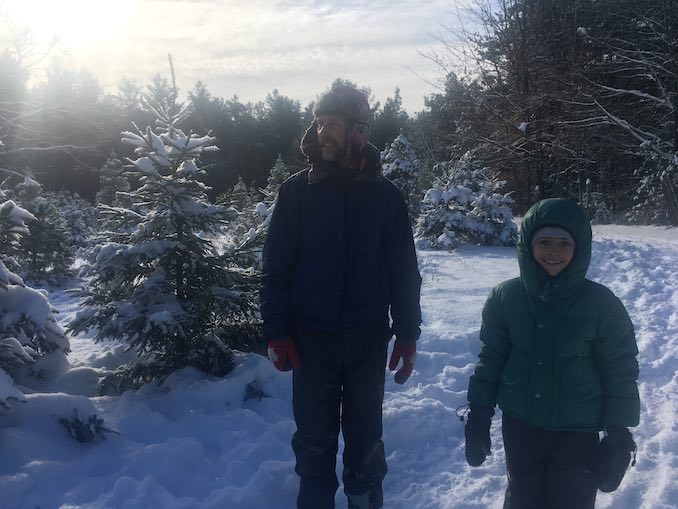 Vladimir Jon Cubrt - There’s nothing fun or funny about Christmas Tree Hunting, despite what my daughter thinks.