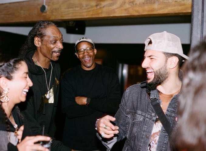 Patrick Marzouk - “Sharing a laugh with Snoop Dogg”