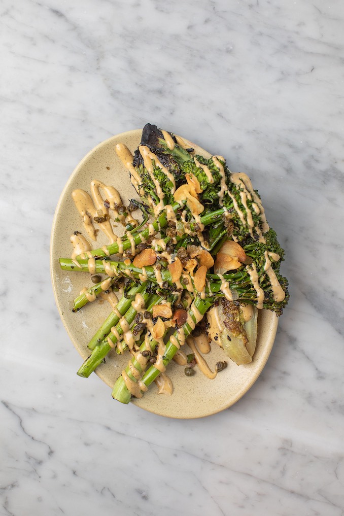 Tijuana-style Grilled Broccolini Caesar Recipe