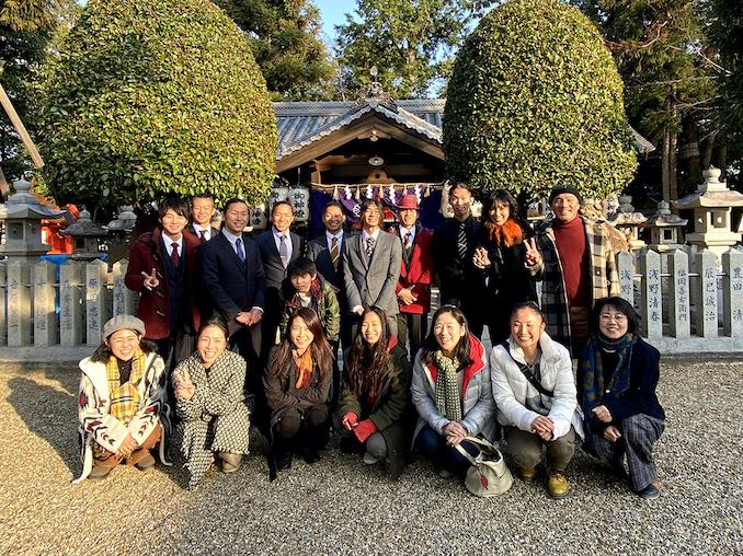 Masa Ogawa - The New Year's day of 2020 at the shrine where YAMATO was born in 1993