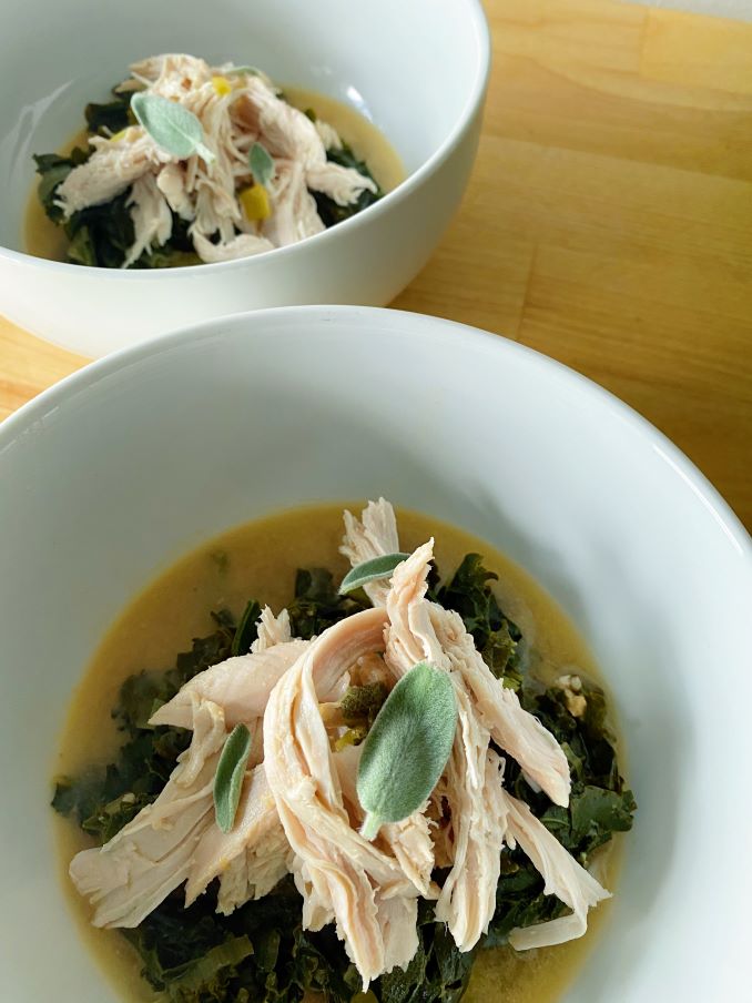 Miso Braised Turkey