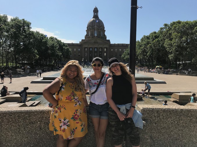 This summer She The People got to tour Montreal and Edmonton, as seen here! Look at the Powerhouses of Kirsten Rasmussen and Ann Pornel!