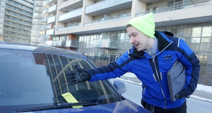 Finding parking is hard for Toronto condo inspectors